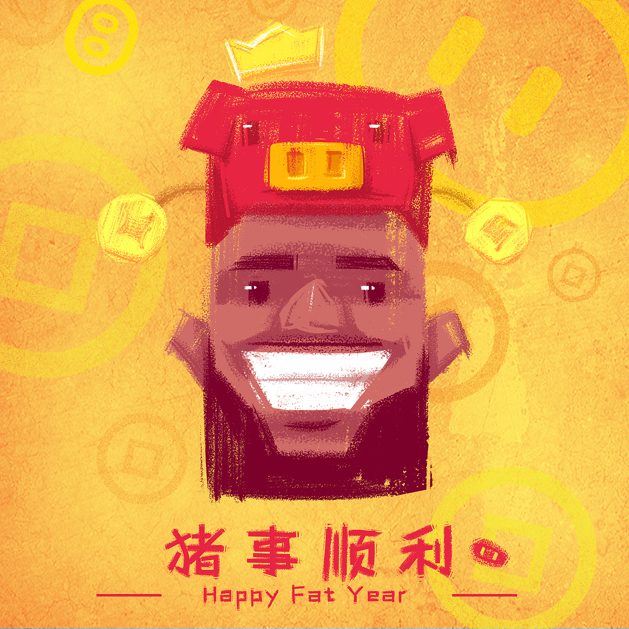 NBA球星卡通形象习作