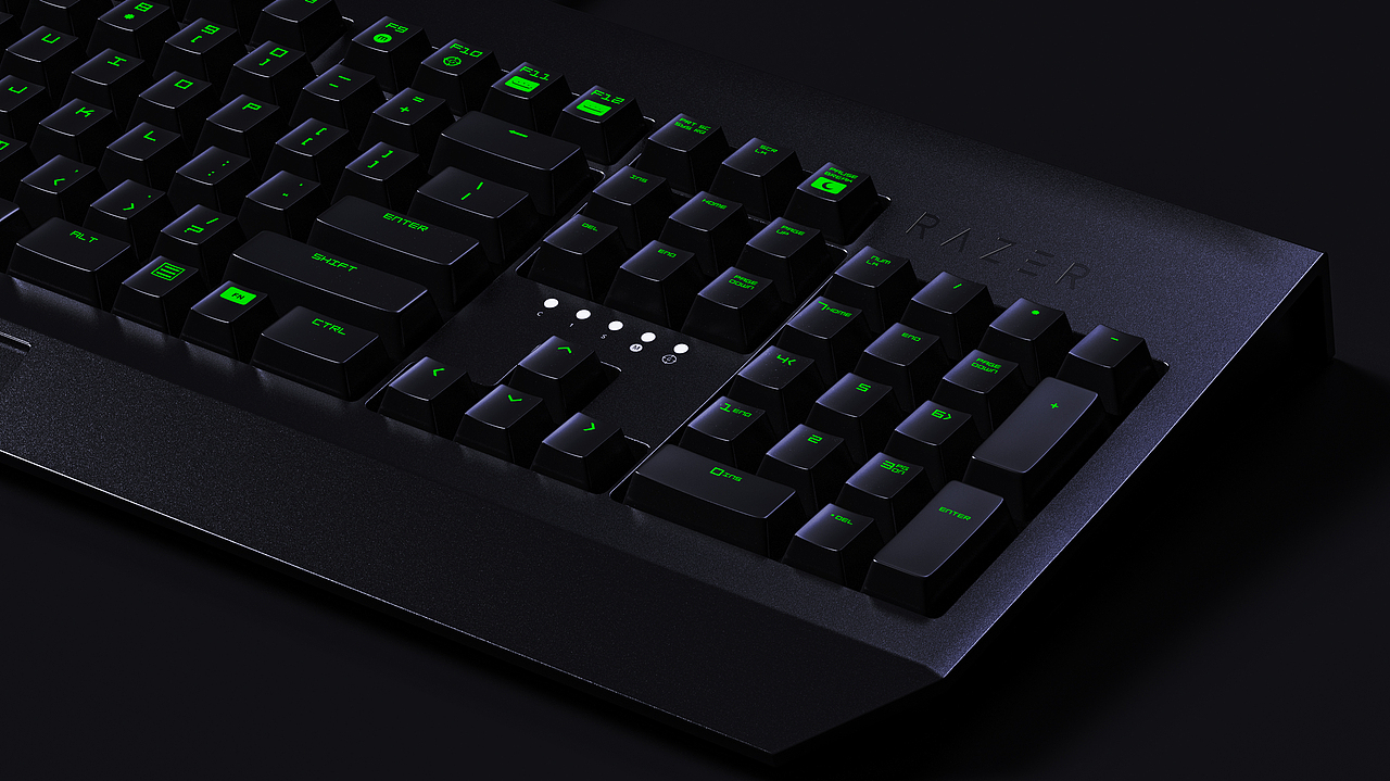 雷蛇鍵盤(pán)產(chǎn)品渲染練習(xí)（圖ZMjM3MzY4MTg0） - 產(chǎn)品 - 站酷設(shè)計(jì)師微笑S原創(chuàng)素材 - 站酷ZCOOL