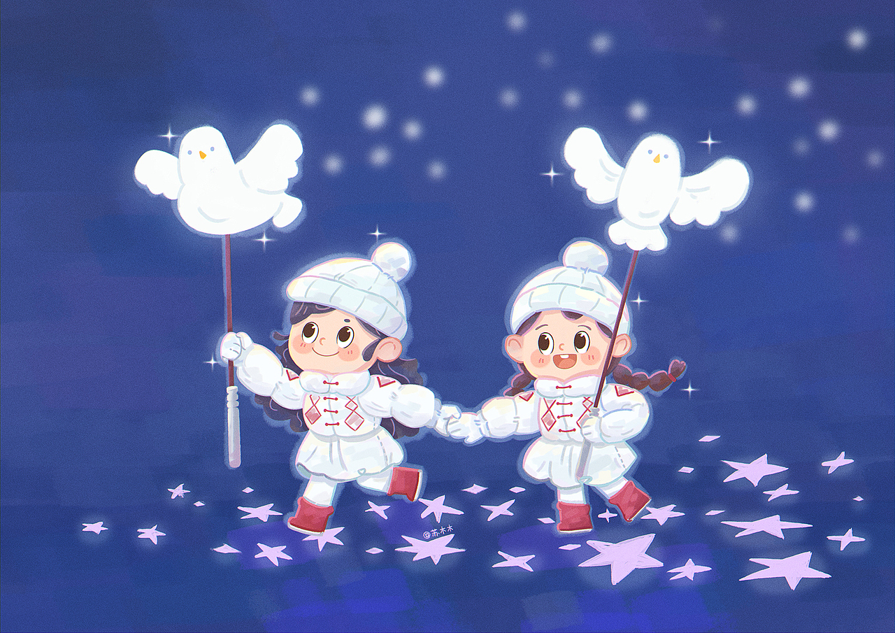 2022年终总结（图ZMzMwNDg3MzQw） - 儿童插画 - 站酷设计师苏木木_原创素材 - 站酷ZCOOL