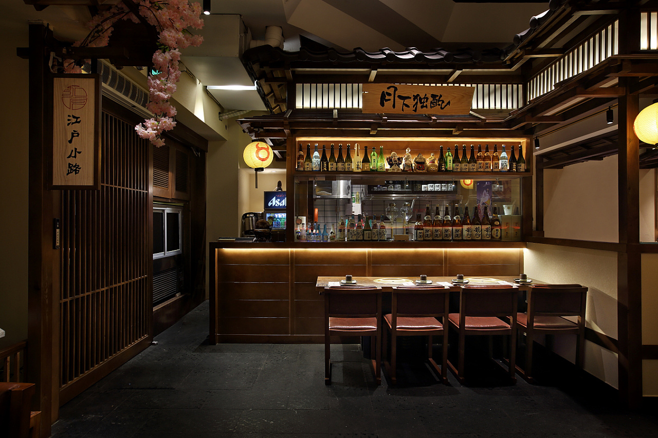 烧肉居酒屋空间设计,艺鼎新作:大隐于市,小酌生活