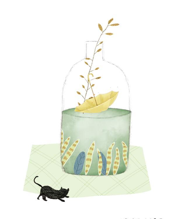 学习插画 临摹（图ZOTY5ODAwNzY=） - 艺术插画 - 站酷设计师冷傲YY原创素材 - 站酷ZCOOL