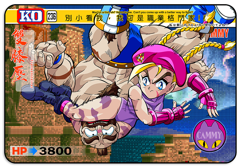 新街霸普卡《嘉米》（图ZMjE4MjI4NzQw） - 单幅漫画 - 站酷设计师CRomputer_罗原创素材 - 站酷ZCOOL