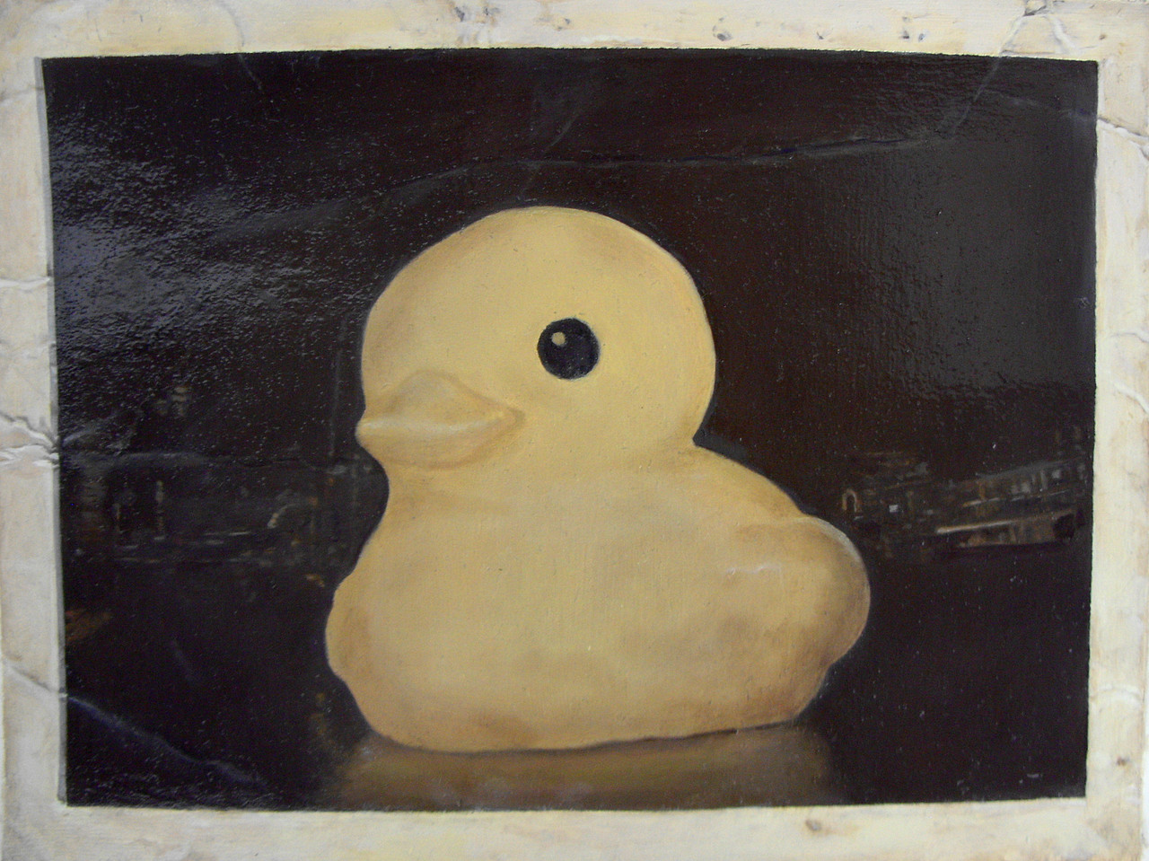 《。》系列 2014年 纸本油画 21x29cm