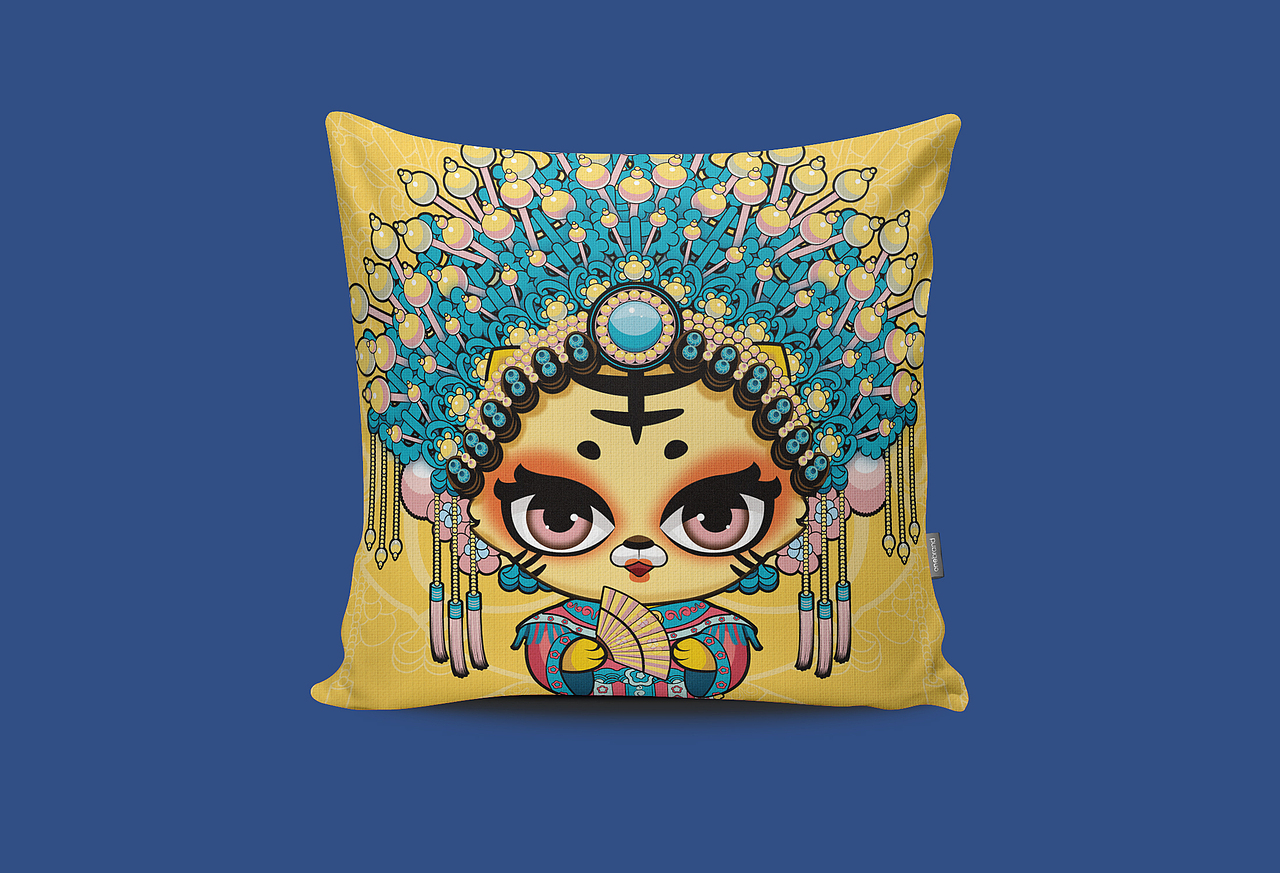 IP形象虎设计-取名就叫唬唬吧