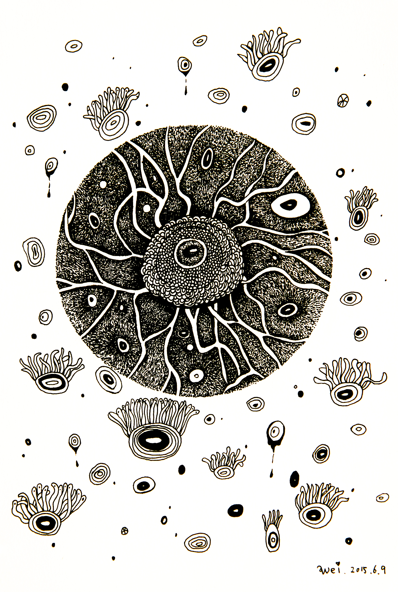 插画练习旅程5（图ZNTcxMzg0NDg=） - 创作习作 - 站酷设计师flower视界原创素材 - 站酷ZCOOL