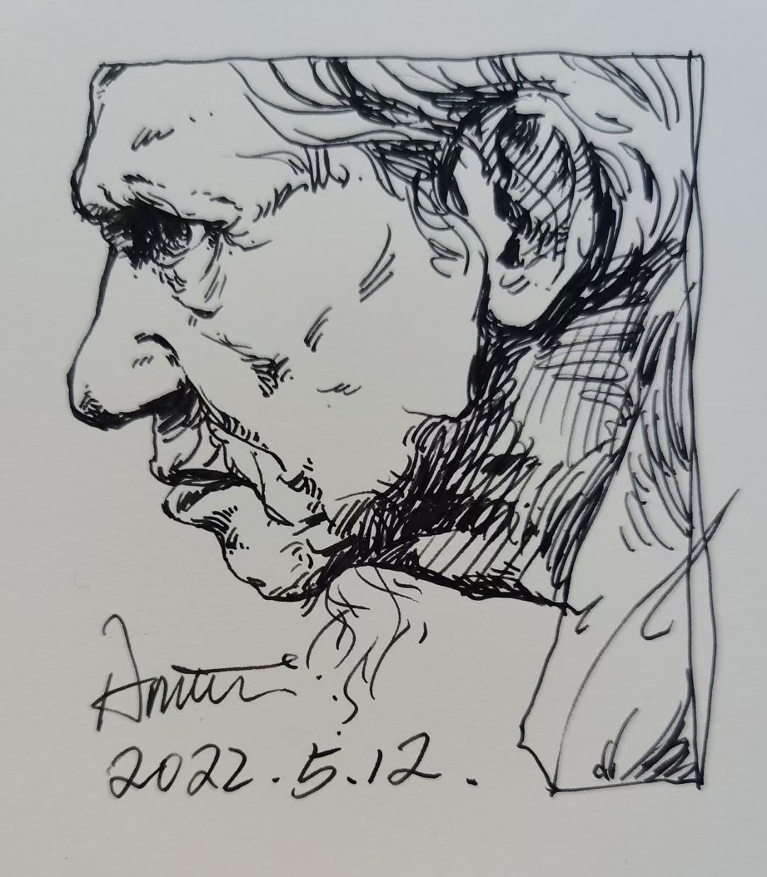 近日速写（图ZMzE1NDMwNjQ0） - 绘画 - 站酷设计师张晓睿原创素材 - 站酷ZCOOL