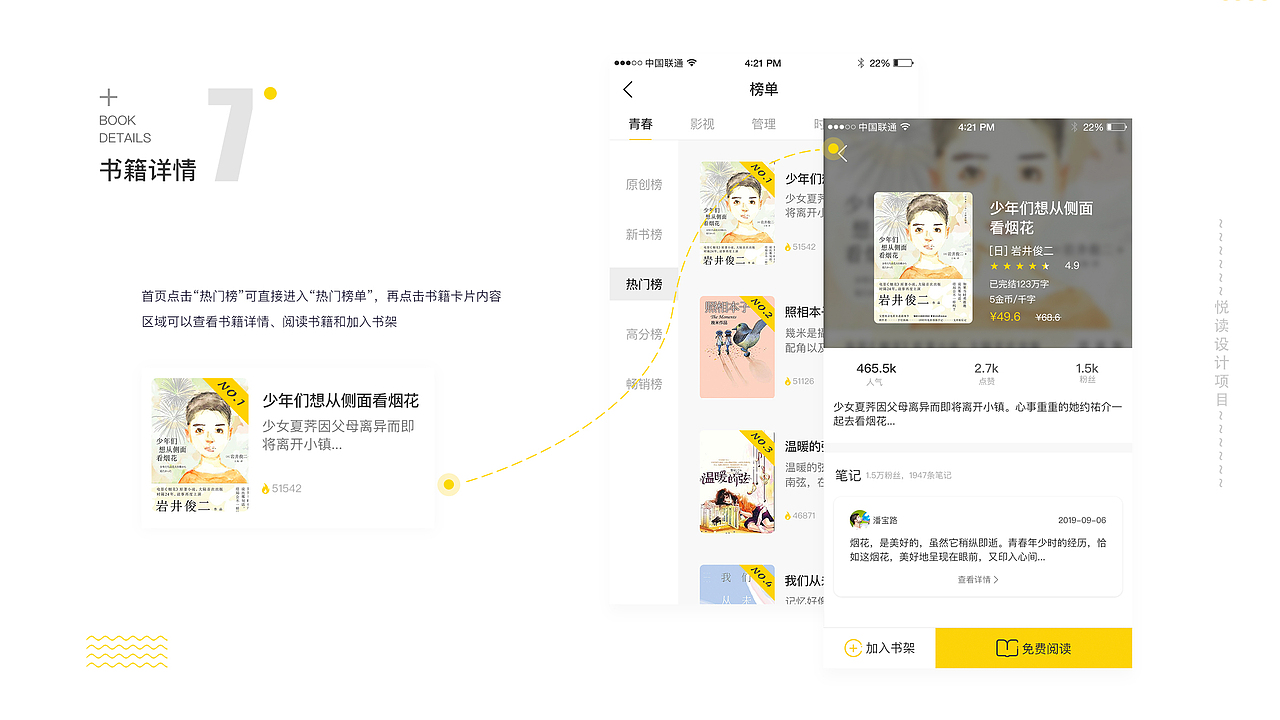 悦读（图ZMjEyMDg1NDUy） - APP界面 - 站酷设计师稀里哗啦哈原创素材 - 站酷ZCOOL