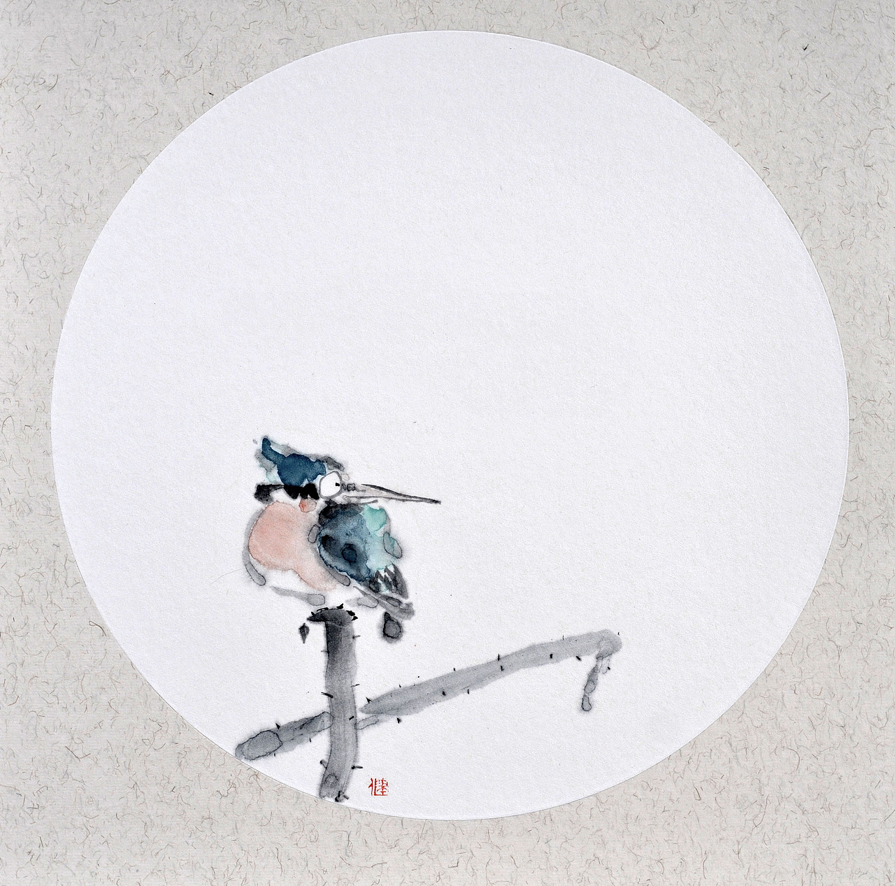 纸本水墨－花鸟作品（图ZMTQ5Njg4MTEy） - 绘画 - 站酷设计师茶舍原创素材 - 站酷ZCOOL