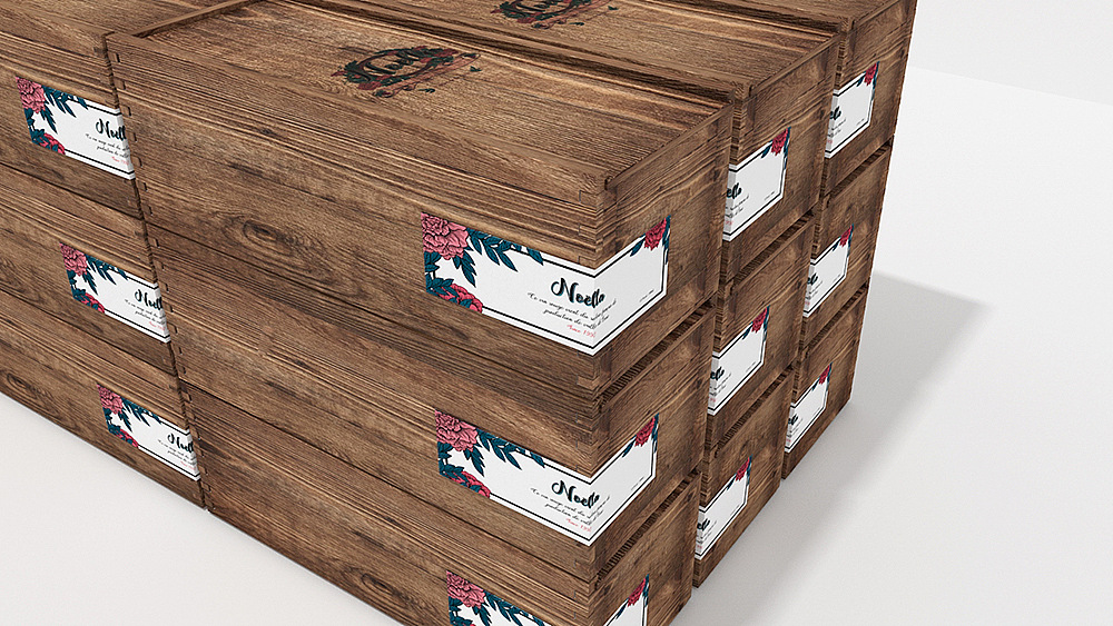 《Noëlla》白葡萄酒品牌设计（图ZNzIzNTU2MjA=） - 包装 - 站酷设计师你好大海品牌设计原创素材 - 站酷ZCOOL