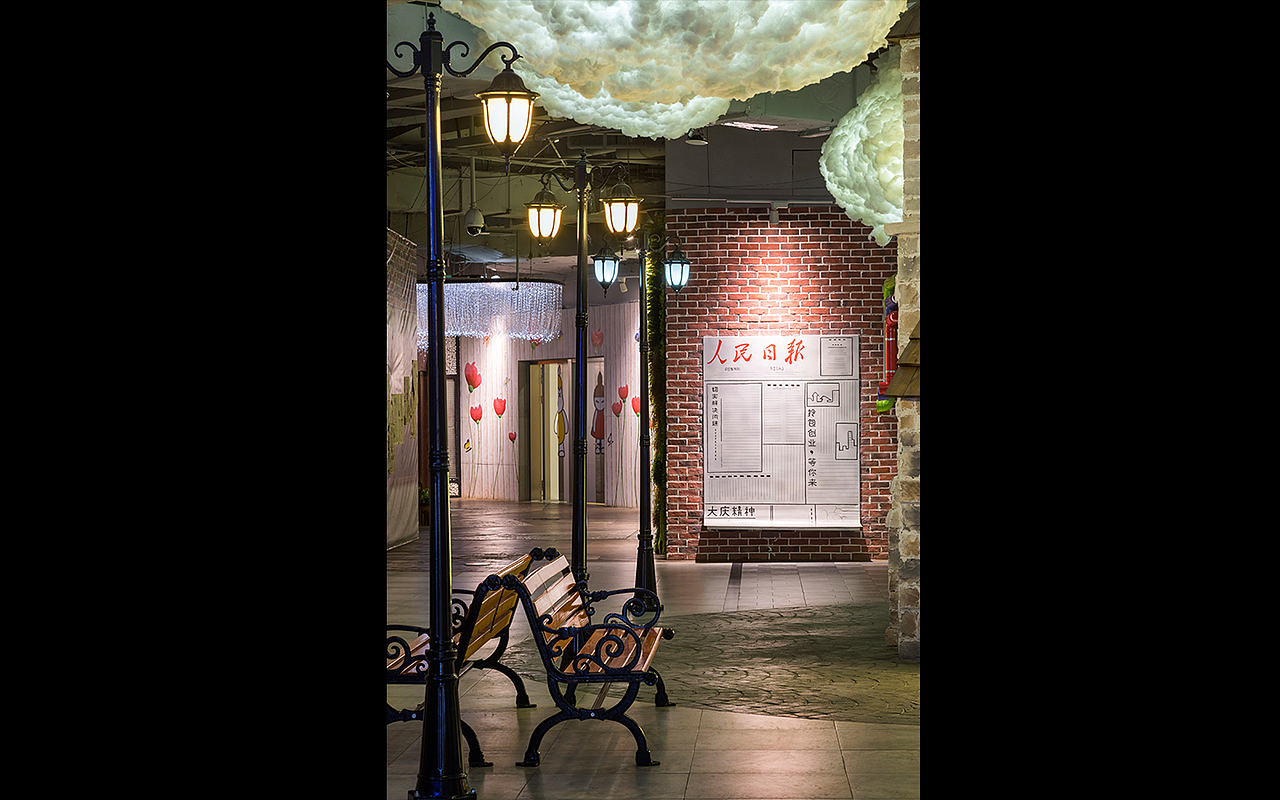 【室内街区设计】姆咪谷室内文创街区设计