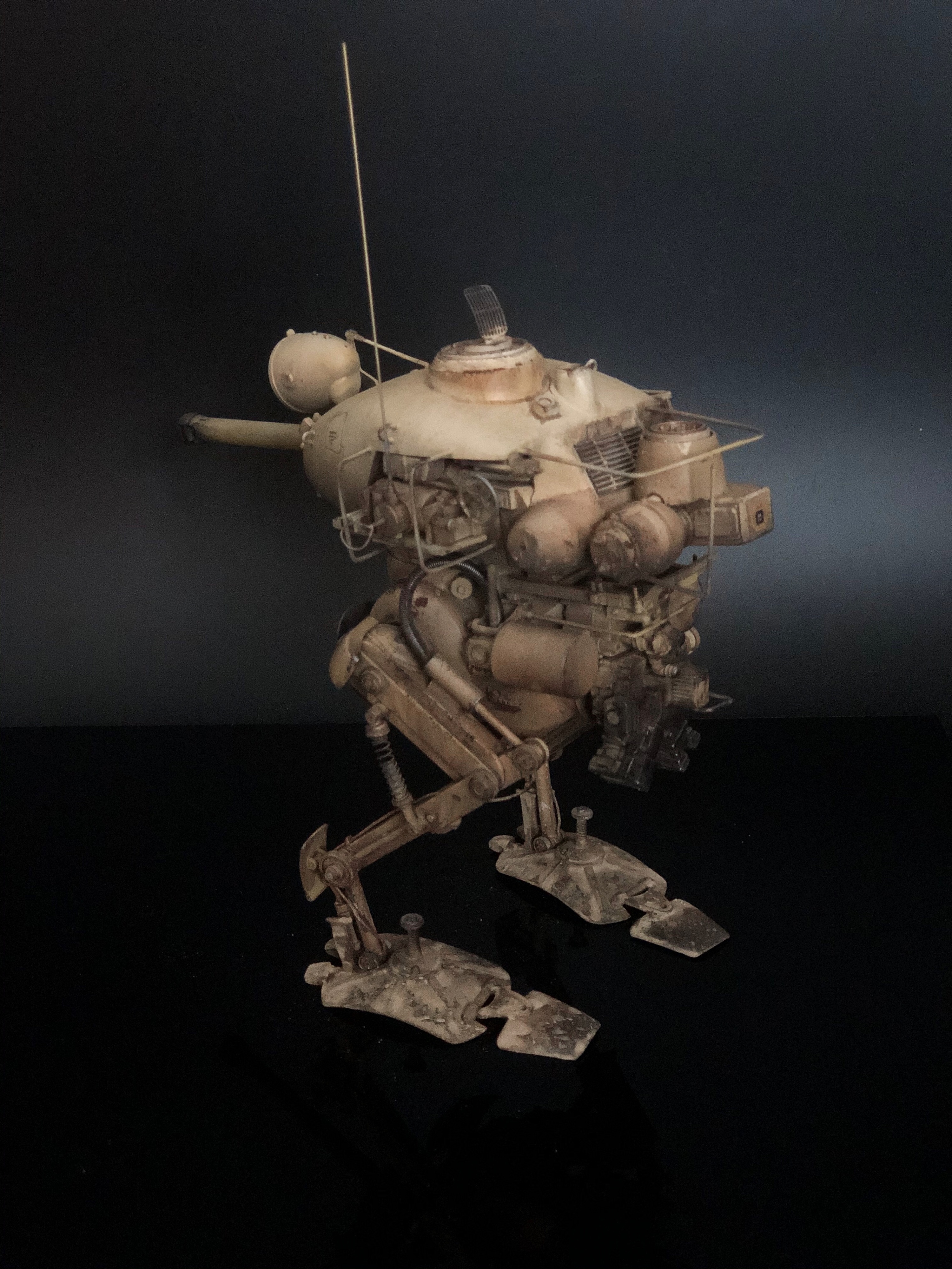 【耍模型】横山宏 青蛙 gk白件制作