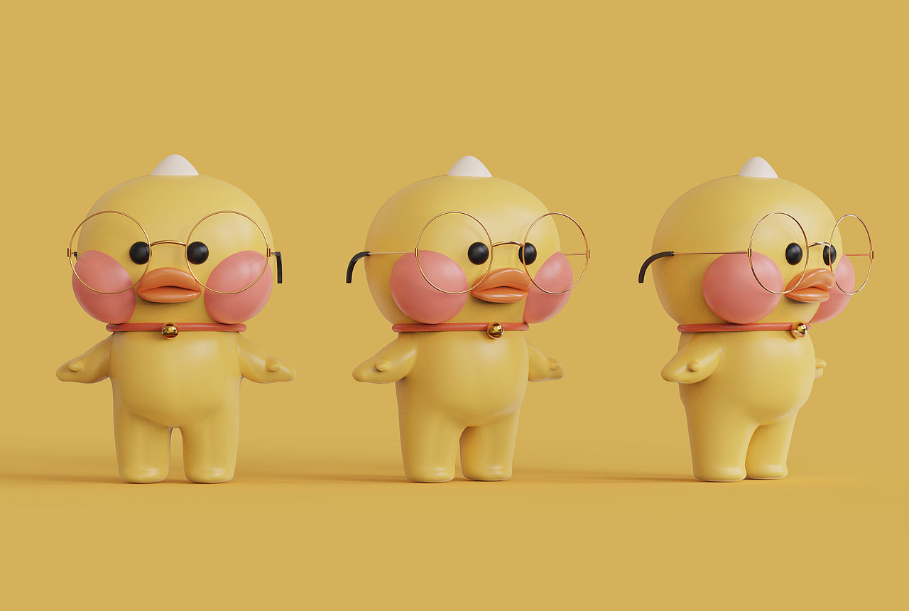 rhino/keyshot建模渲染习作23—玩偶合集