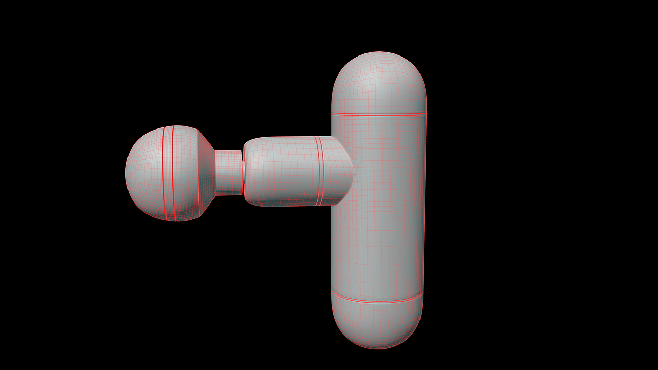 C4D建模练习 硬表面建模