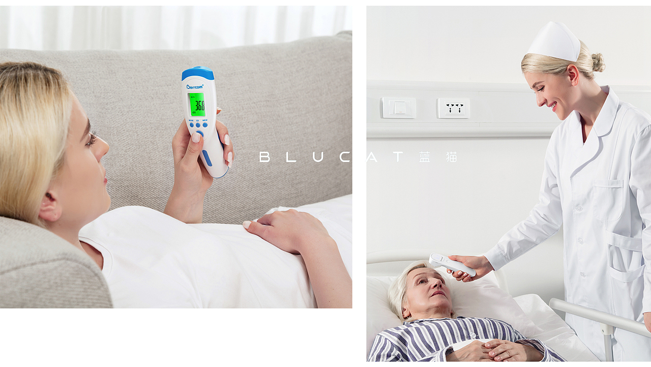 倍尔康×蓝猫摄影 | 温度枪温度计模特拍摄