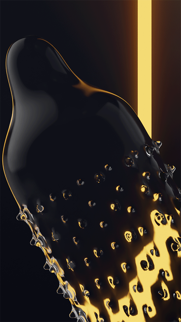 情趣用品 避孕套动态视频设计 blender制作