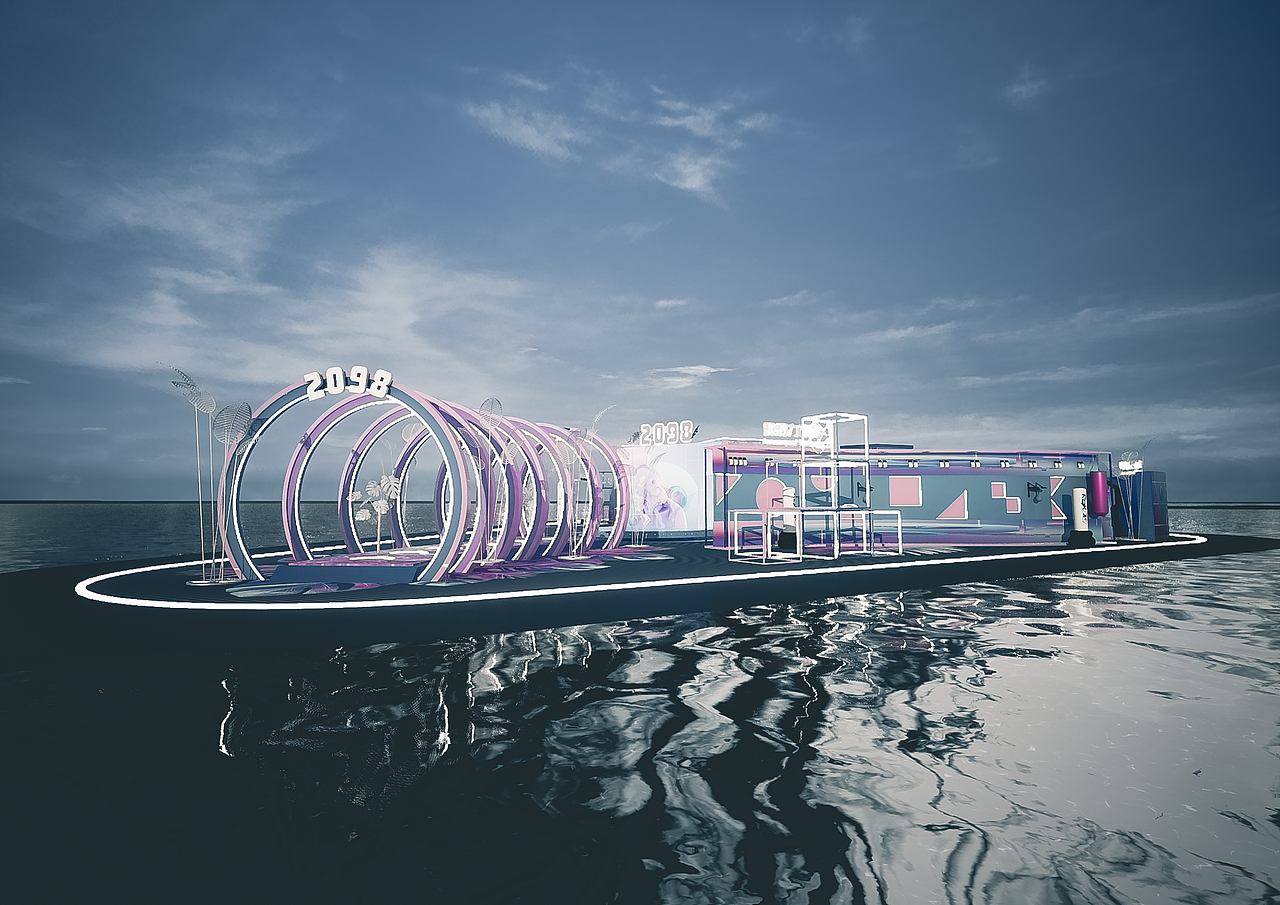 商业美陈|穿越2098