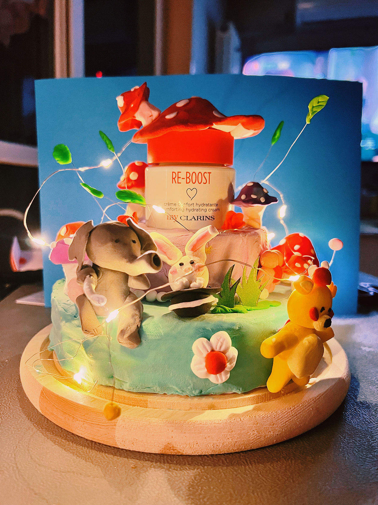 美肌植愈记-好食肌长绽放-用空瓶给自己做生日蛋糕