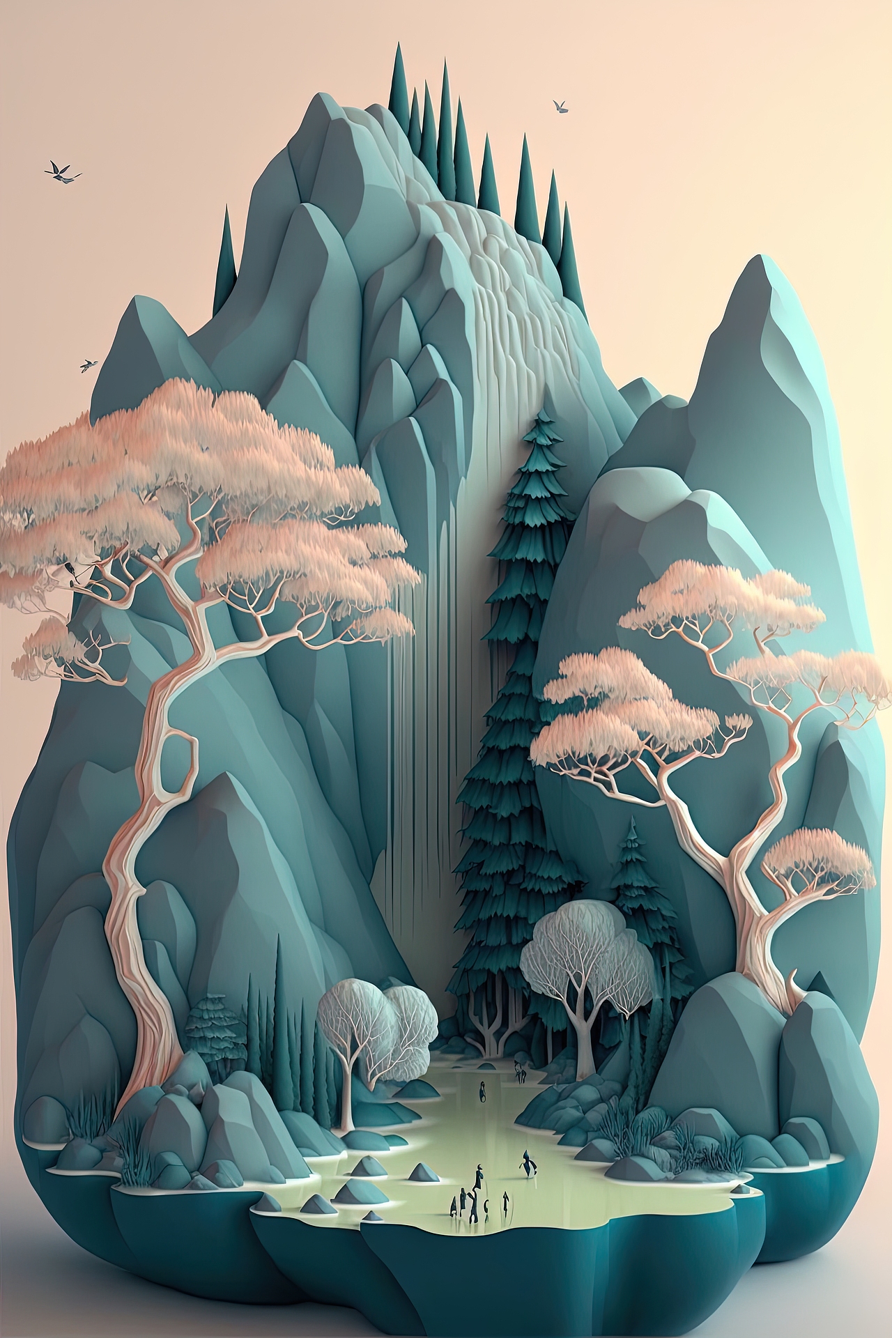 山水