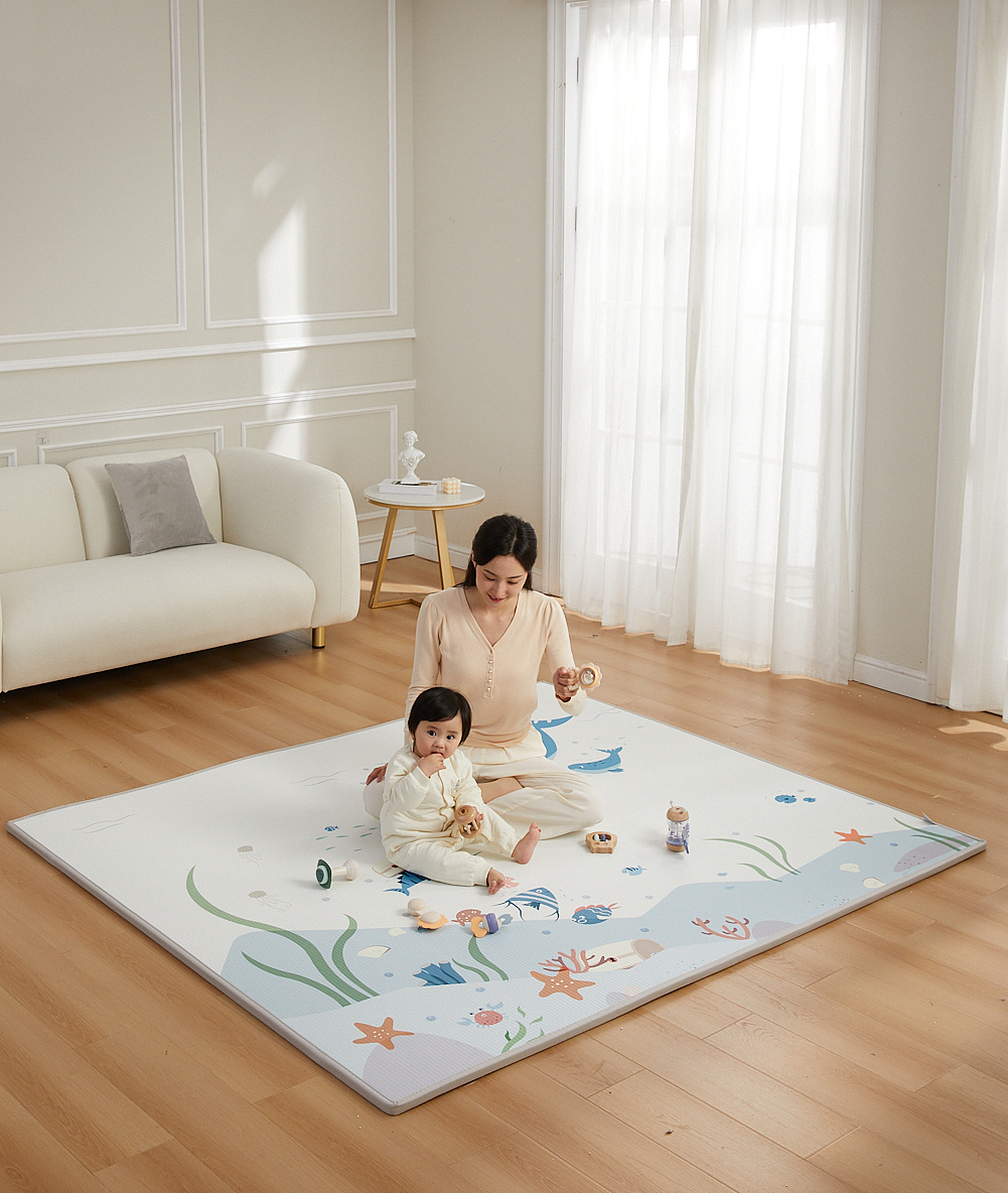 婴儿爬行垫图案插画设计（图ZMzQwMDUxMDA0） - 商业插画 - 站酷设计师水静地原创素材 - 站酷ZCOOL