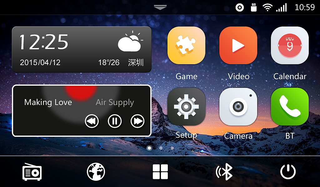 车载ui界面（图ZMzU3MDM2NTY=） - 其他UI - 站酷设计师一米阳光的笑原创素材 - 站酷ZCOOL