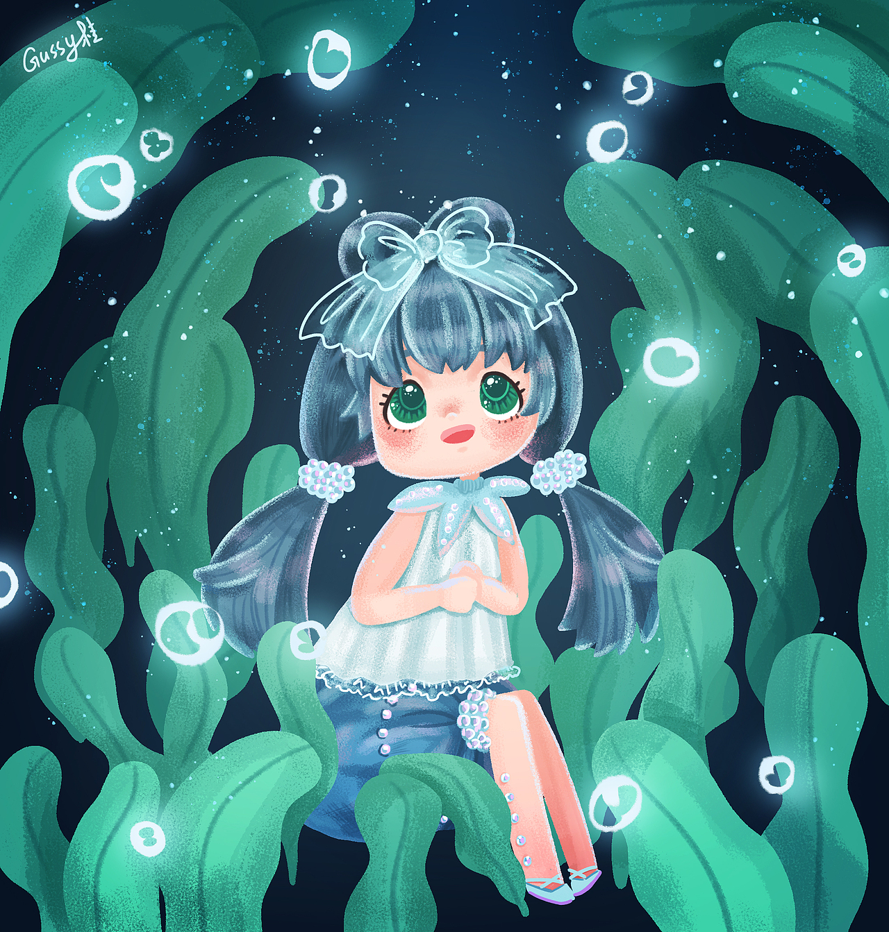 插画练习（图ZMTE2NDQyMDI4） - 创作习作 - 站酷设计师Gussy桂原创素材 - 站酷ZCOOL