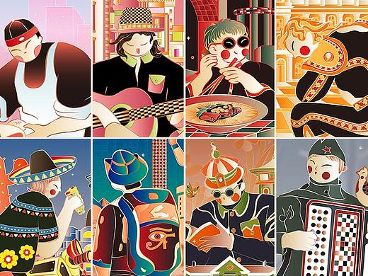 城市印象插画合集2