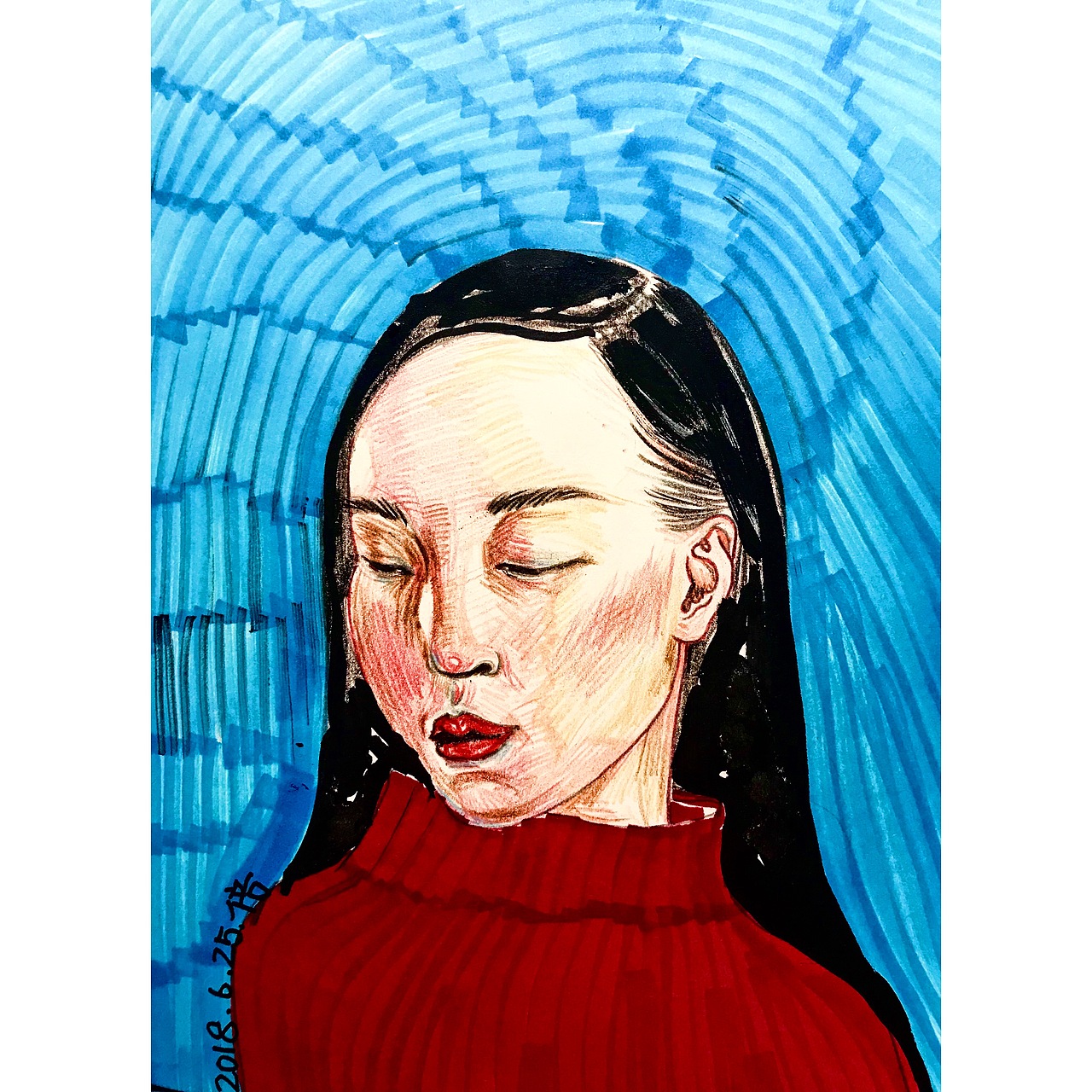 women（图ZMTI1MzY1NTI0） - 绘画 - 站酷设计师我是霹雳倍倍原创素材 - 站酷ZCOOL