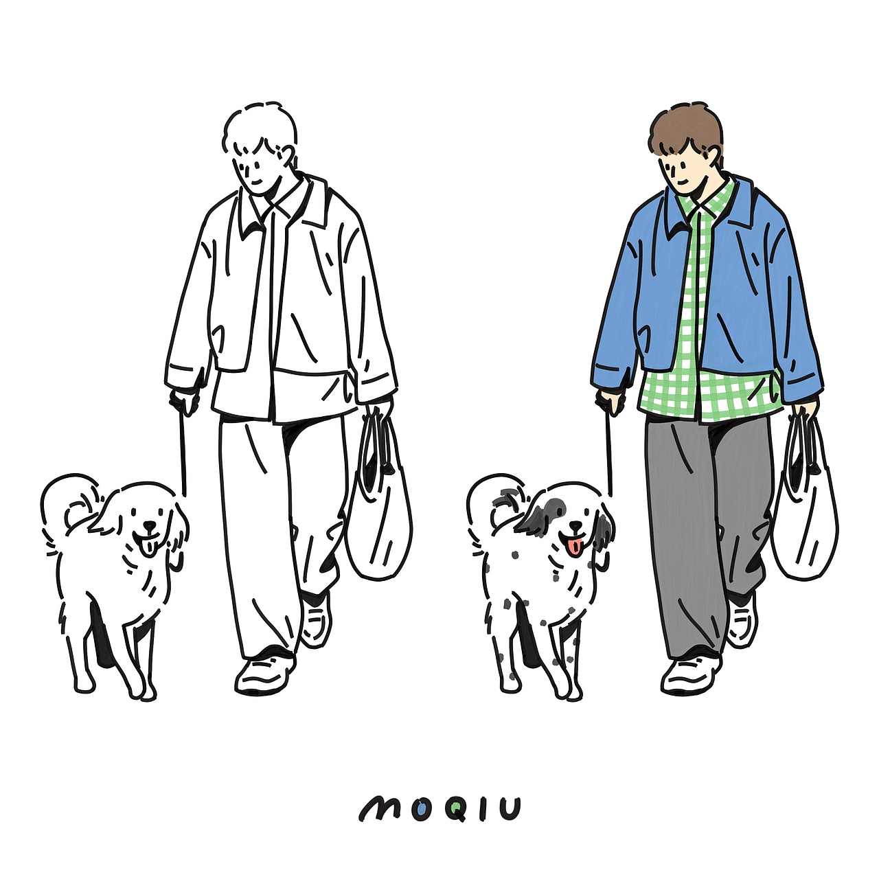 人儿们（图ZMjYxMTgzMTQw） - 艺术插画 - 站酷设计师徐末秋原创素材 - 站酷ZCOOL