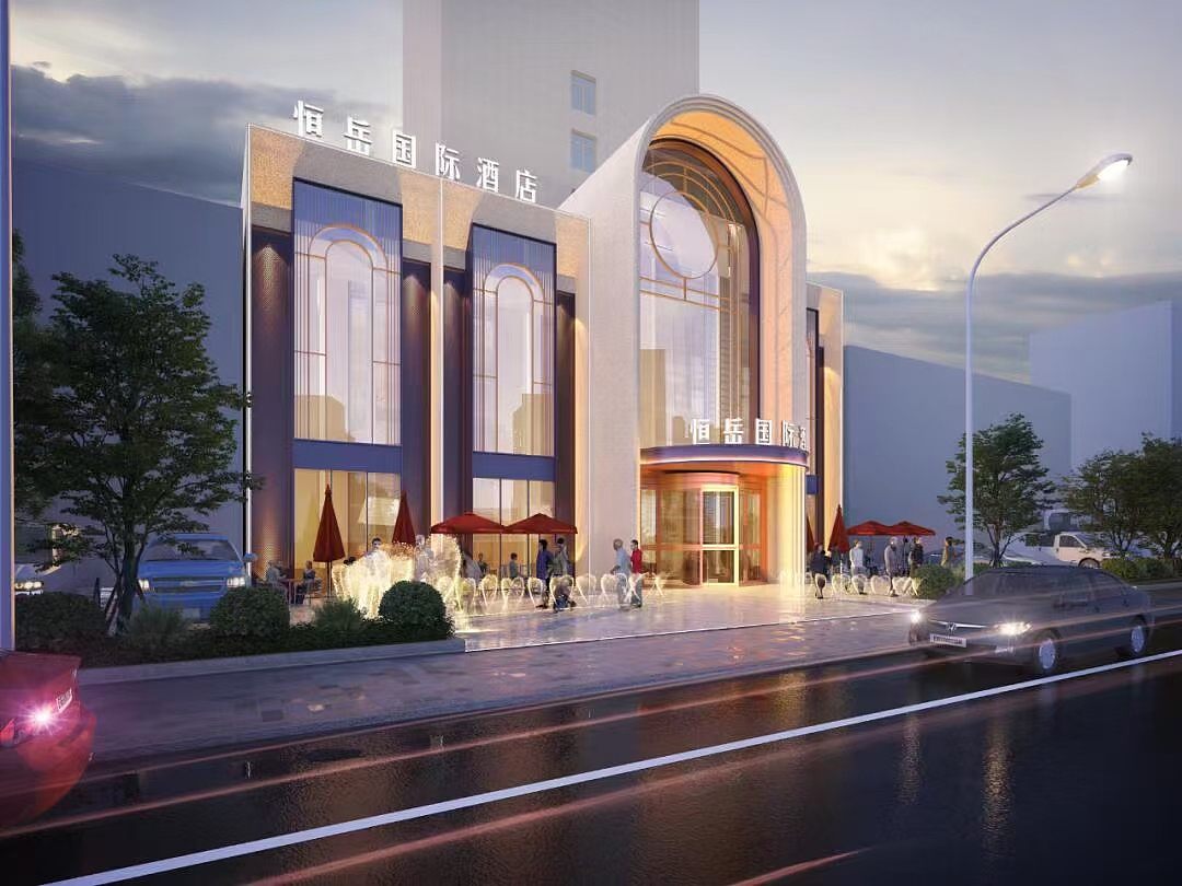 #门头效果图-室外