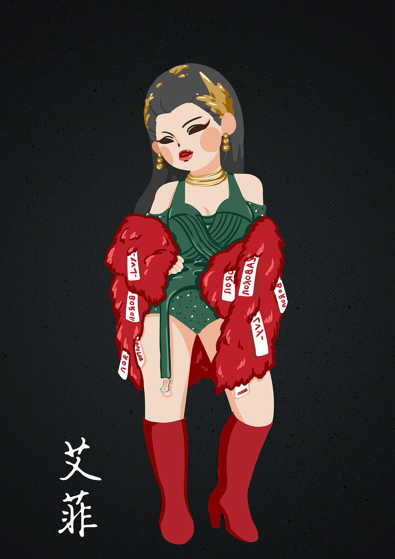 画儿-王炸组合（图ZNjA1NDY1ODA=） - 概念设定 - 站酷设计师Beataa原创素材 - 站酷ZCOOL