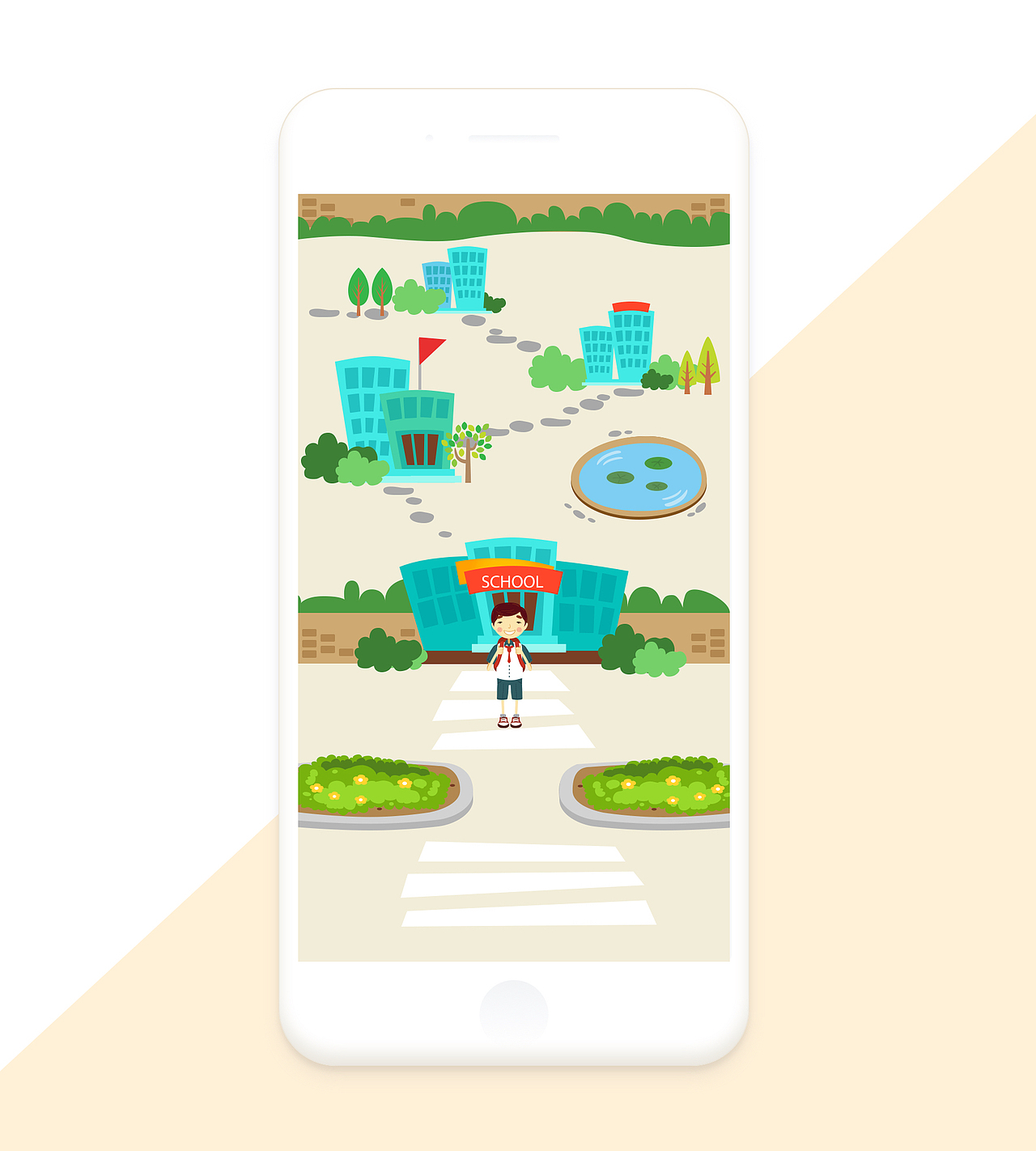 引导页插画练习（图ZOTI5NDg2MDA=） - 闪屏/壁纸 - 站酷设计师洛拉Laura原创素材 - 站酷ZCOOL