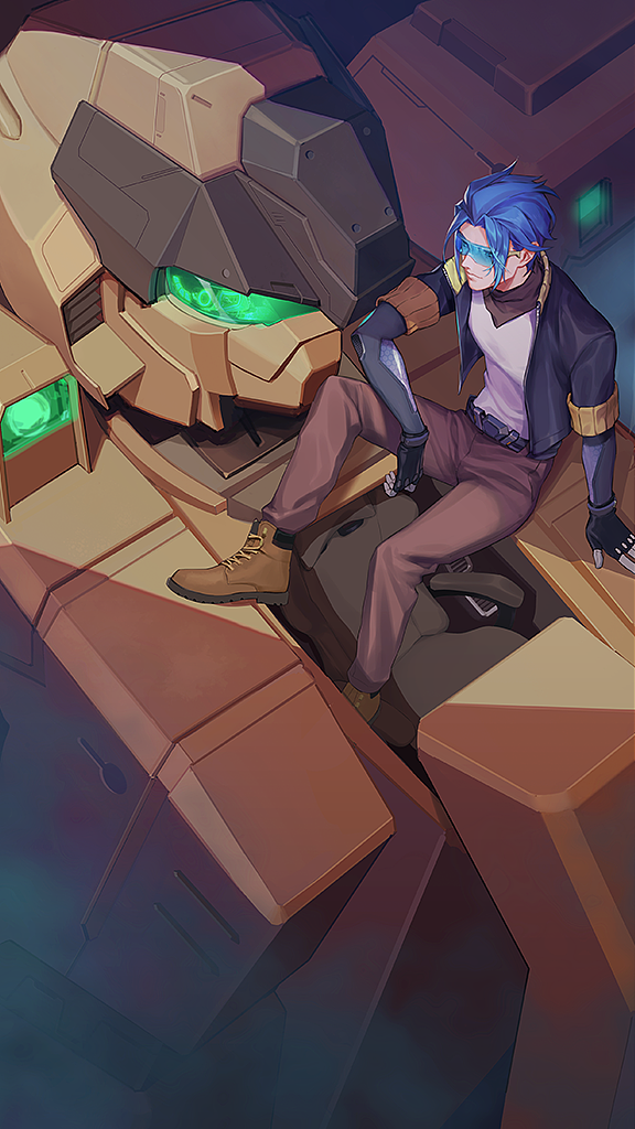 机动战队（图ZOTQ1OTc3ODQ=） - 单幅漫画 - 站酷设计师玉尊软件原创素材 - 站酷ZCOOL