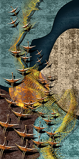 室内设计软装装饰画 只有有灵魂的画才能感受家的美好