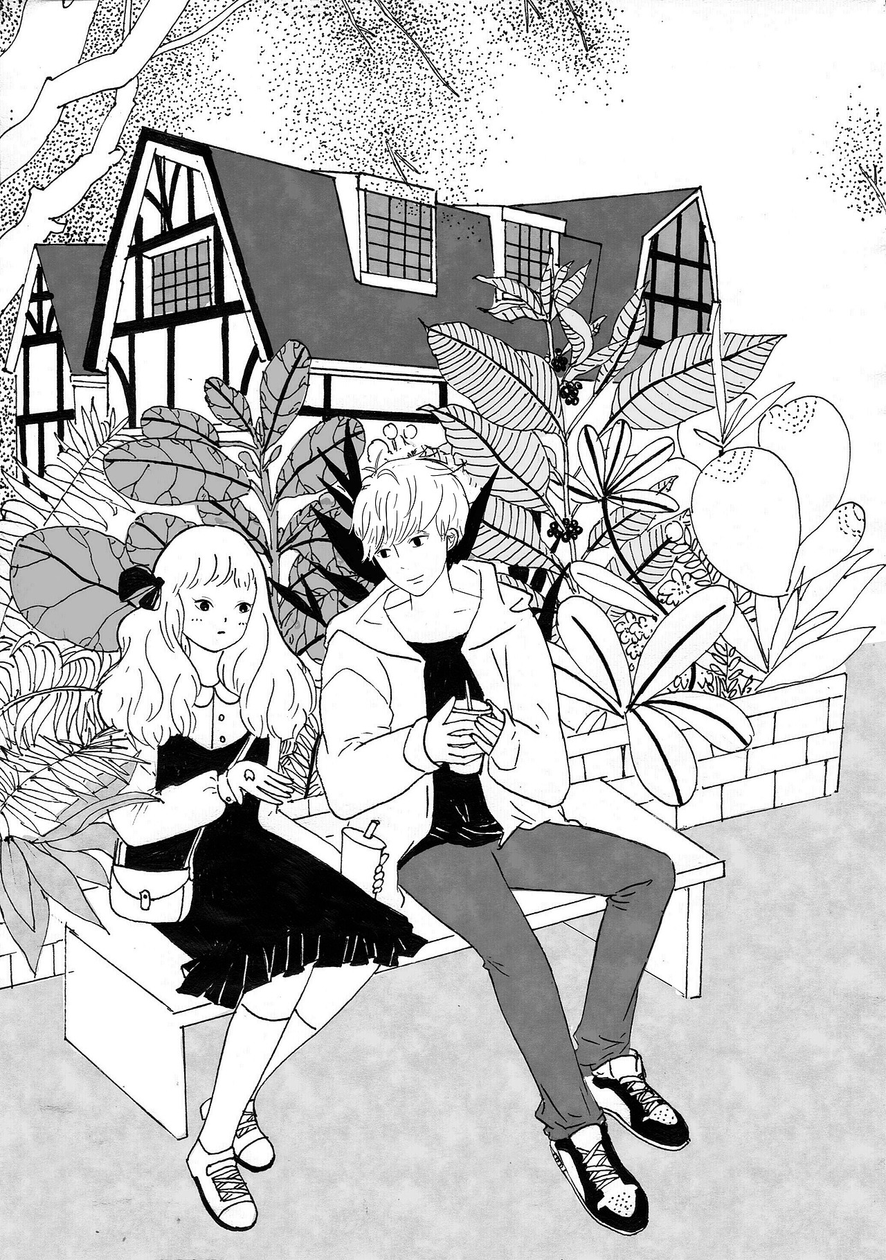 《亲爱的薄荷》（图ZMTM2MTg0OTYw） - 儿童插画 - 站酷设计师yoonliu原创素材 - 站酷ZCOOL