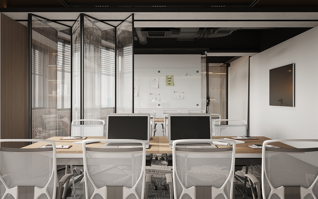 朱总会议室（图ZMjUyMzM4NDQw） - 家装设计 - 站酷设计师金该效果图官方账原创素材 - 站酷ZCOOL