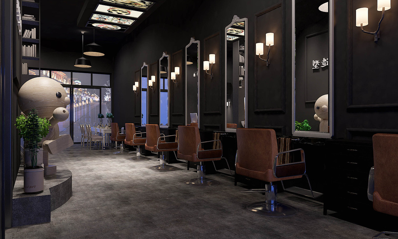 1992美发店（图ZMTQ3MzAyMzgw） - 家装设计 - 站酷设计师原来是雪儿呀原创素材 - 站酷ZCOOL