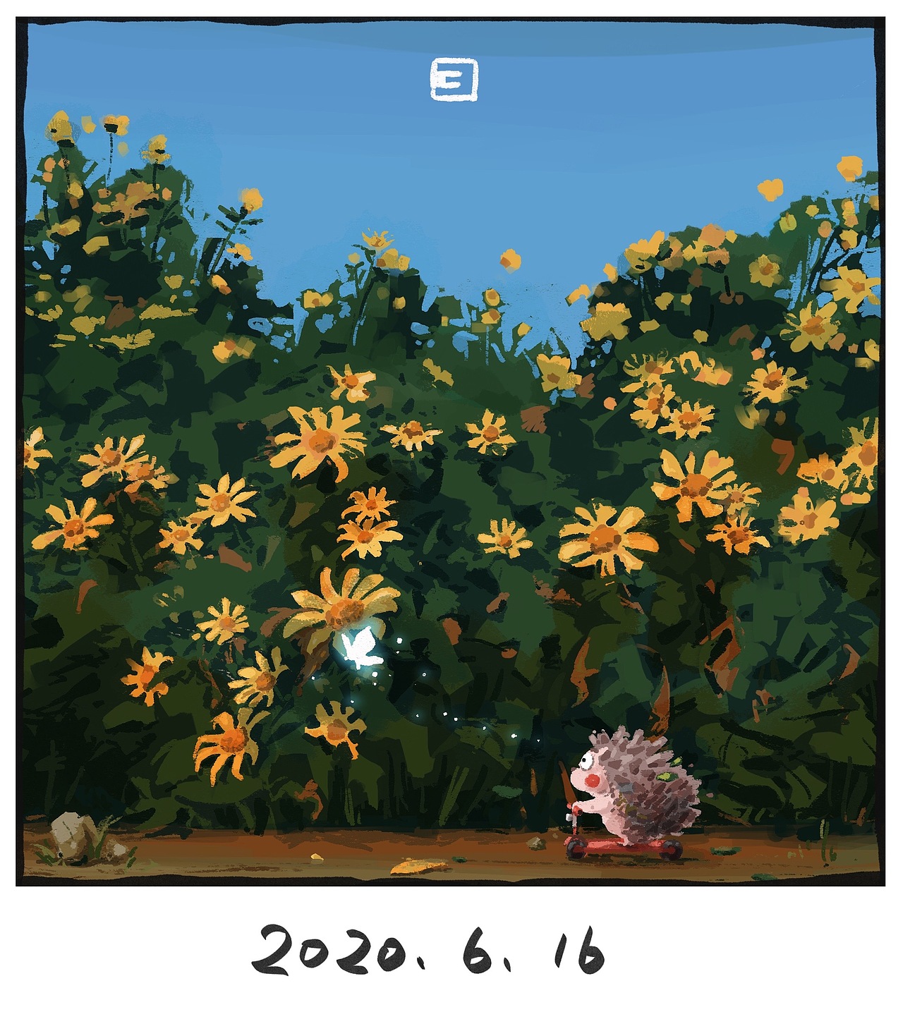 旅行的刺猬（图ZMjIwOTI2MDQ4） - 创作习作 - 站酷设计师画画的三哥原创素材 - 站酷ZCOOL