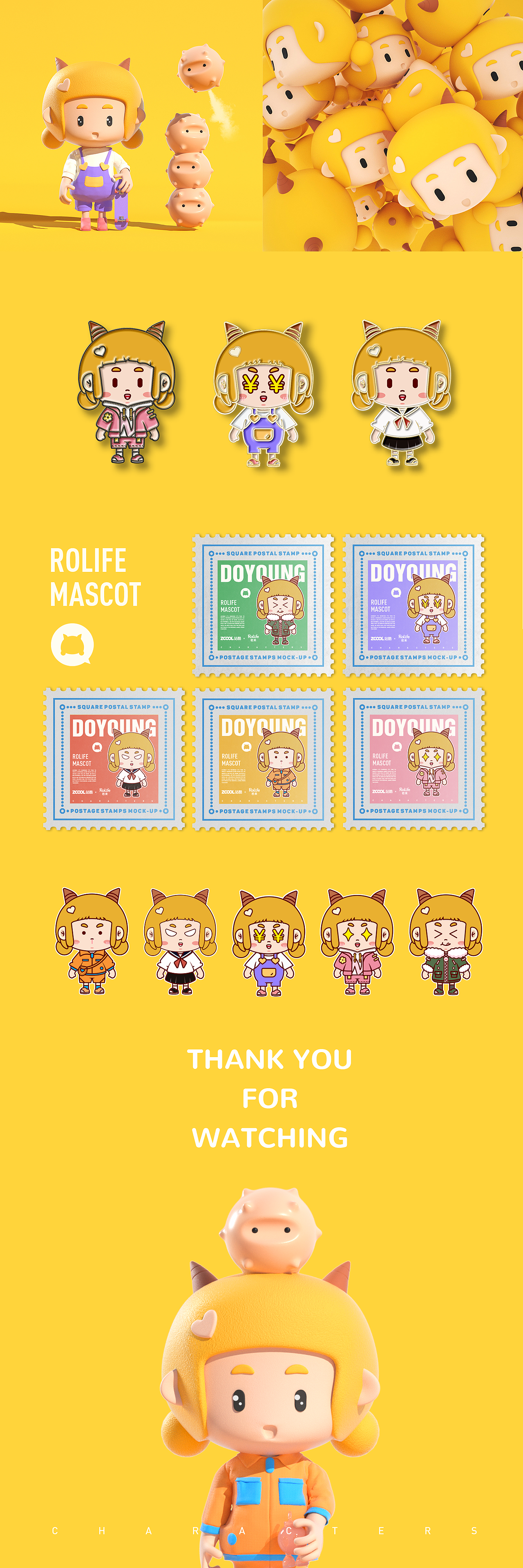 DOYOUNG-若来IP形象设计（图ZMjIxMDAzMDI0） - IP形象 - 站酷设计师泡发的一休原创素材 - 站酷ZCOOL