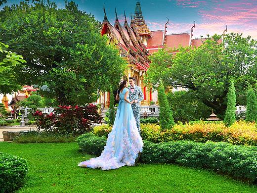 七彩玫瑰全球旅拍 泰国旅拍