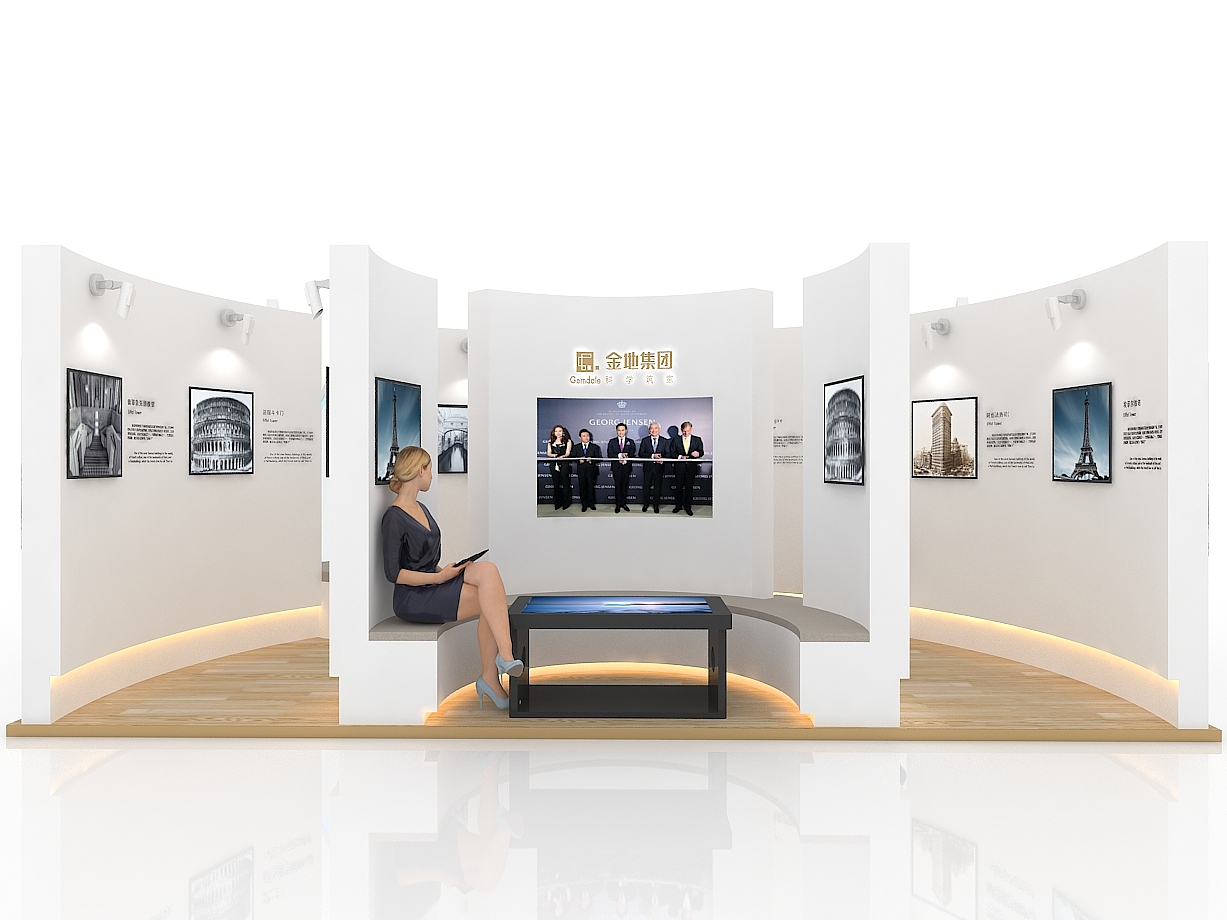 金地—创意外展，模仿角斗场（图ZMTc5NjI0MzIw） - 展陈设计 - 站酷设计师博思维设计工作室原创素材 - 站酷ZCOOL