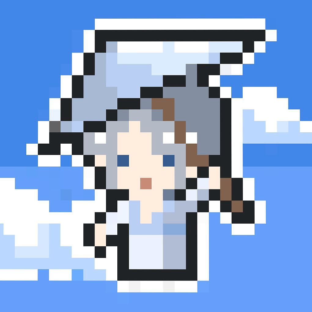 像素风情头(苍蓬)