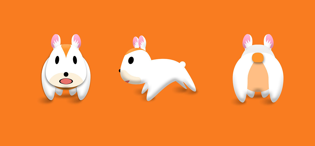 鼠兔ip|ui|图标|z27852568 - 原创作品 - 站酷 (zcool)