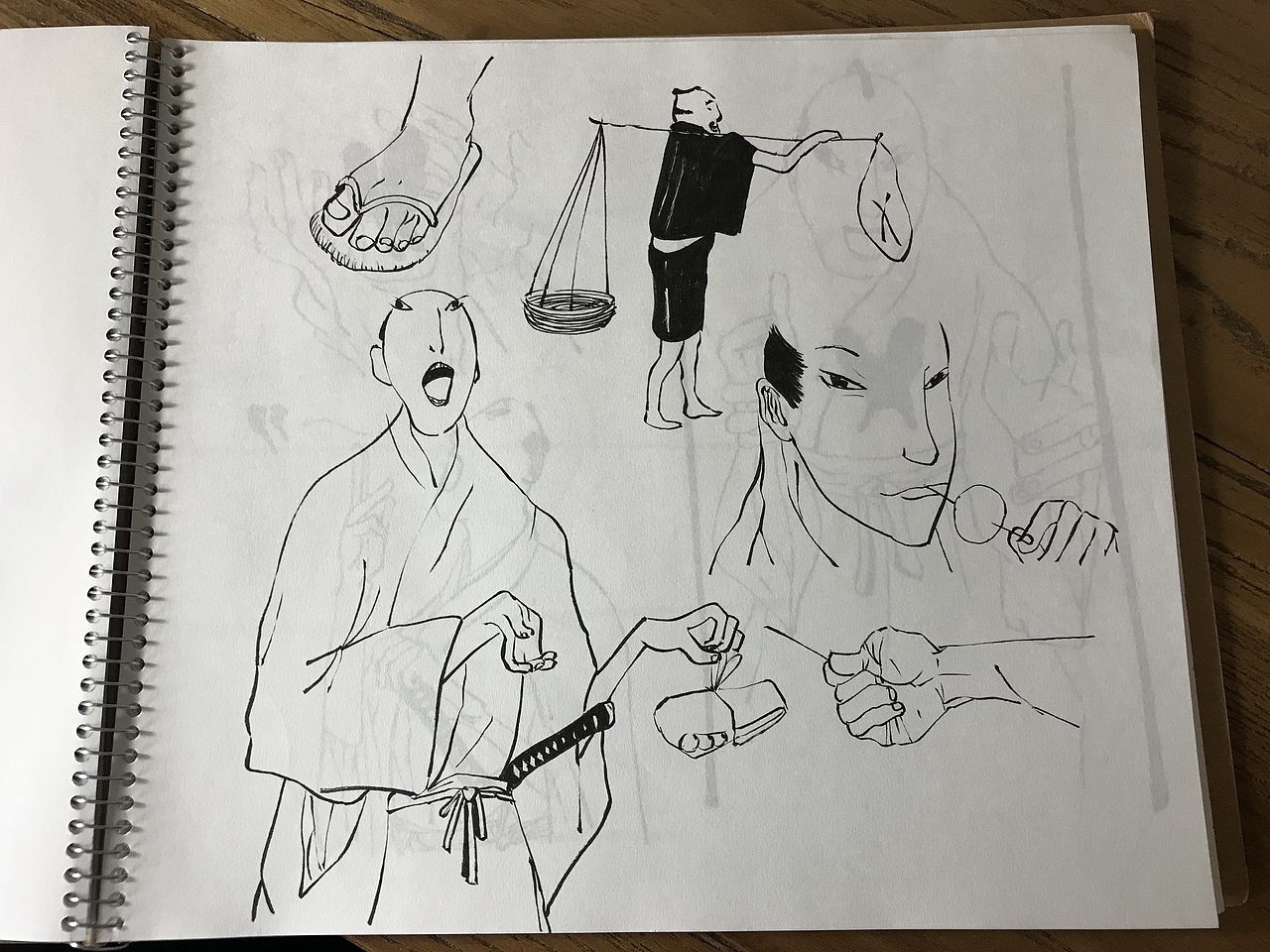 烛光侍-临摹 part 1