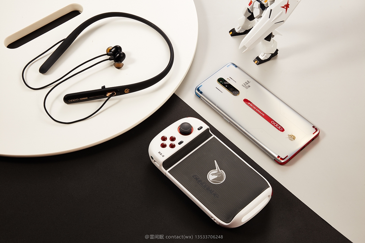 OPPO 高达版 Reno Ace手机、降噪耳机、游戏手柄 图赏（图ZMjA4NTk0NDQw） - 产品摄影 - 站酷设计师云间眠原创素材 - 站酷ZCOOL