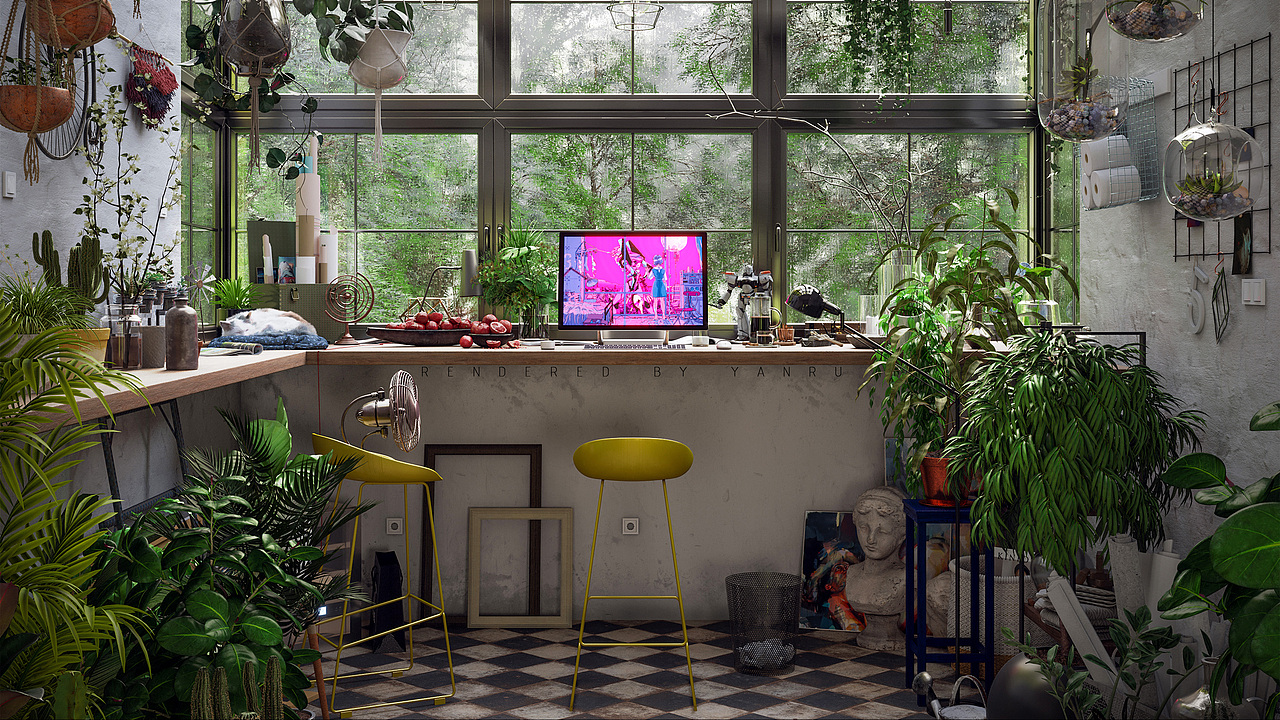 ~2021.8个人渲染合集（图ZMjY3ODcxODky） - 场景 - 站酷设计师33ru原创素材 - 站酷ZCOOL