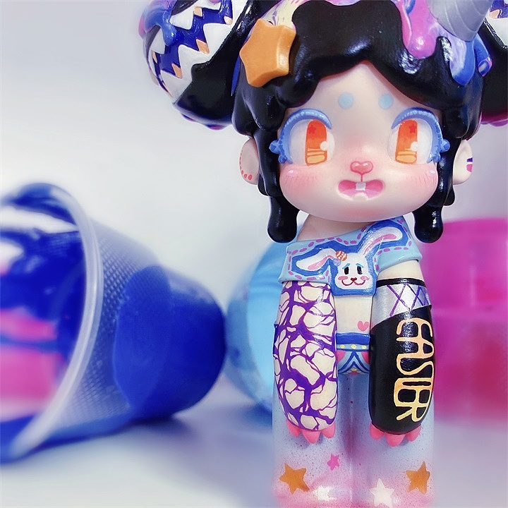 饕餮少女复活节涂装大赛合集（图ZMjc1NTUzNTQw） - 玩具 - 站酷设计师萌达布MoeDouble原创素材 - 站酷ZCOOL