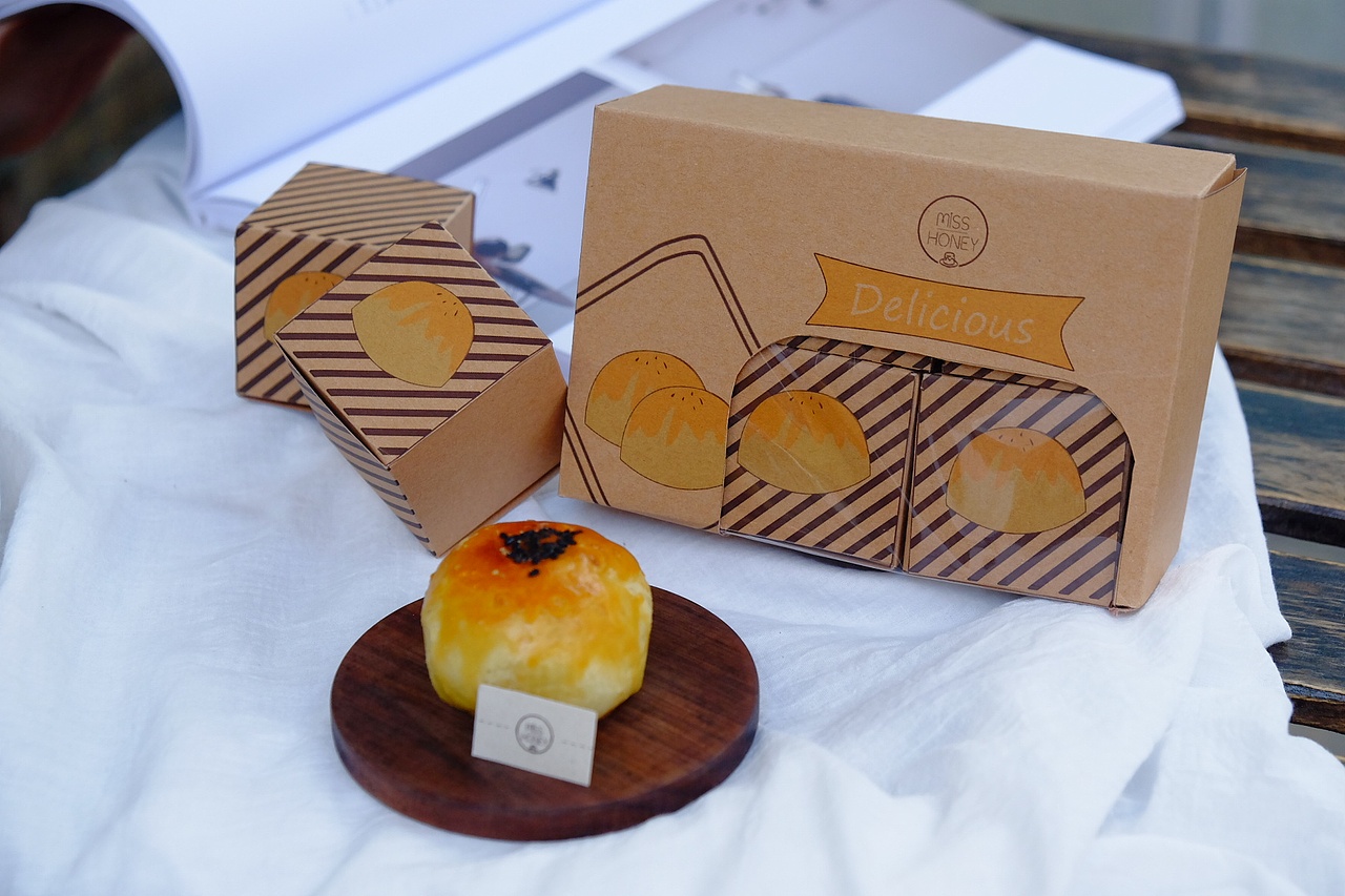《MISS HONEY》自创品牌|甜品包装设计
