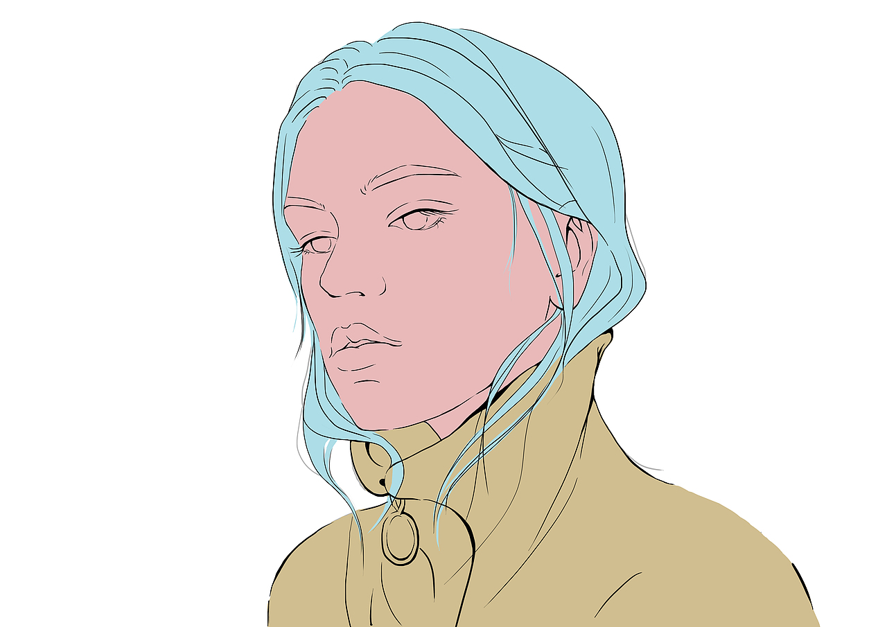 人物插画（图ZMTgwNzEyMjY0） - 创作习作 - 站酷设计师小小芳呀原创素材 - 站酷ZCOOL