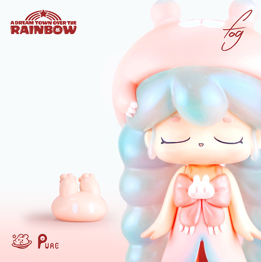 🌈彩虹镇的小公主——小雾霾(图ZMjIxMjYwMjQw) - 手办/模玩 - 站酷设计师兔纸鱼原创素材 - 站酷ZCOOL