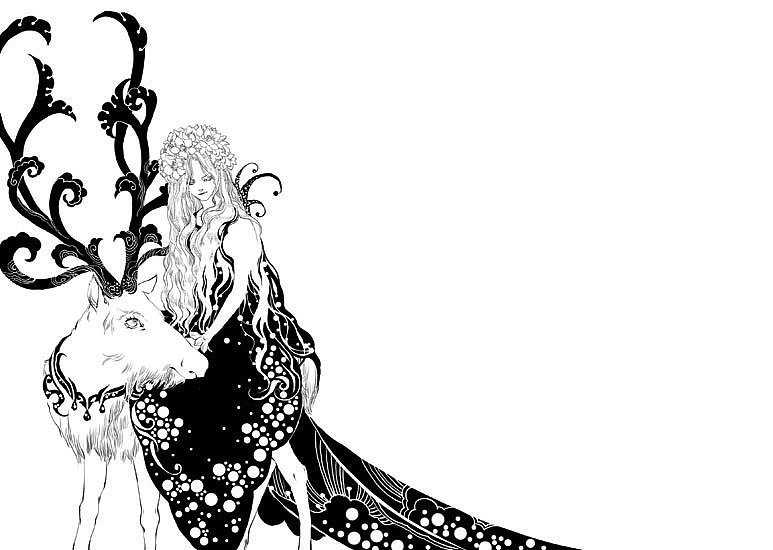 《秘密花园》（图ZNjE0NDk4NA==） - 儿童插画 - 站酷设计师liarsliar原创素材 - 站酷ZCOOL